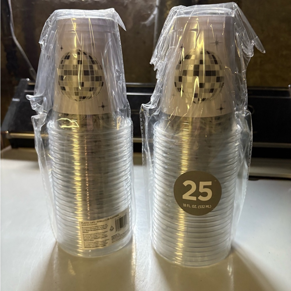 Disco Ball Cups